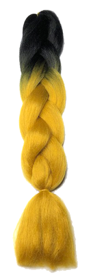 Temptation Jumbo Braid - Black / Gold