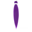 Pre-Stretched Braiding Hair - Cosmic Purple