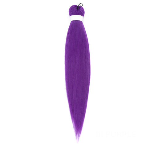 Pre-Stretched Braiding Hair - Cosmic Purple