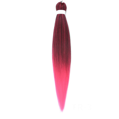 Pre-Stretched Braiding Hair - Neon Poppy