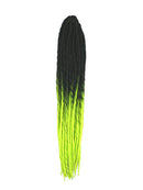 Elysee Star Dreads - Ombre - Black / Neon Yellow