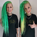 Colour Change Hair - Heat Reactive - Poison Apple