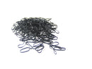 Polyurethane Bands - Black - Large Size - 100 pcs