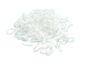 Polyurethane Bands - Clear - Large Size - 100 pcs