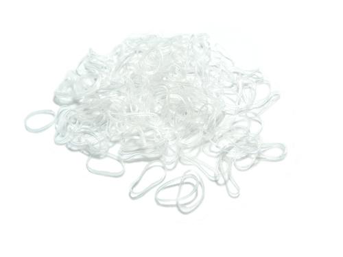 Polyurethane Bands - Clear - Mini Size - 250 pcs