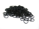 Rubber Bands - Elysee Star - Black - 250 pcs