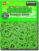 Rubber Bands - Beauty Town - Lime Green - 250 pcs