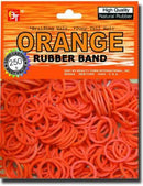 Rubber Bands - Beauty Town - Orange - 250 pcs