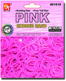 Rubber Bands - Beauty Town - Pink - 250 pcs