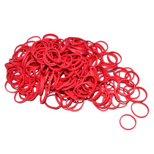 Rubber Bands - Beauty Town - Red - 250 pcs