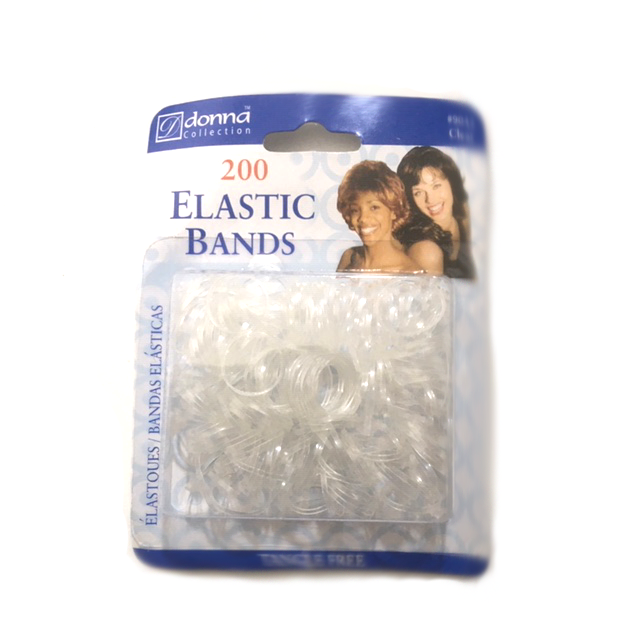 Elastic Bands - Clear 200pc