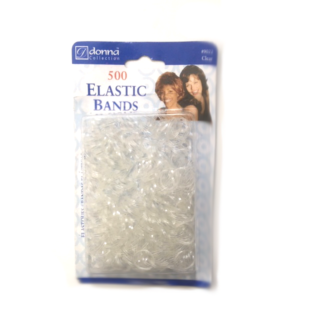 Elastic Bands - Clear 500pc