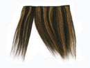 Clip In Colour Lightweight Fringe - #1B Off Black / #30 Auburn Stripe