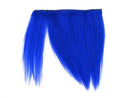 Clip In Colour Lightweight Fringe - Neon Blue
