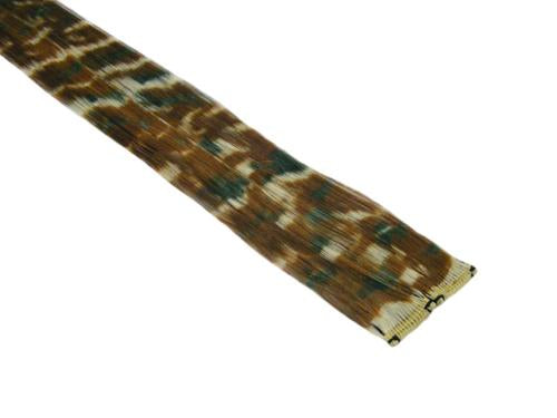 Clip In Colour Hair Streaks - Classic Camouflage