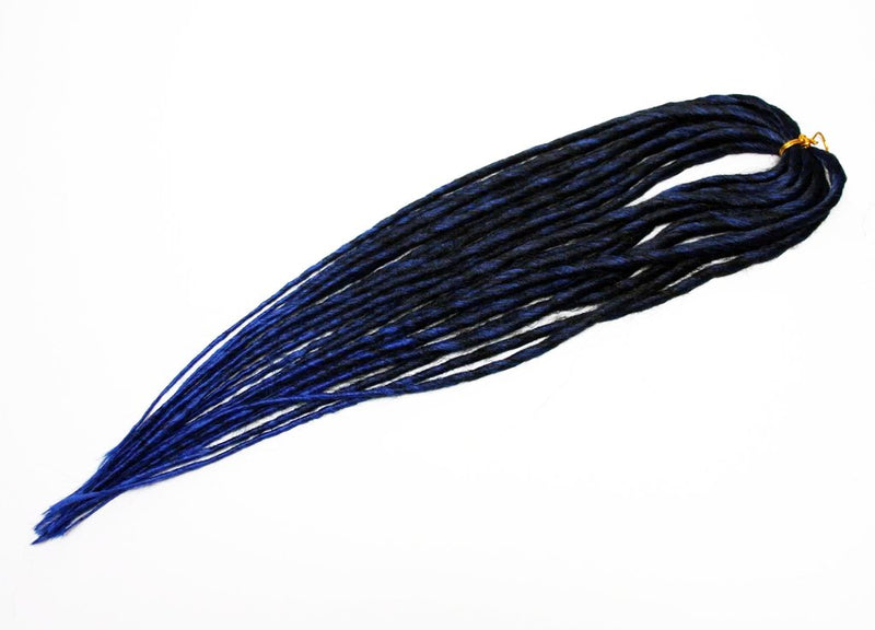 Elysee Star Dreads - Ombre - Black / Dark Blue