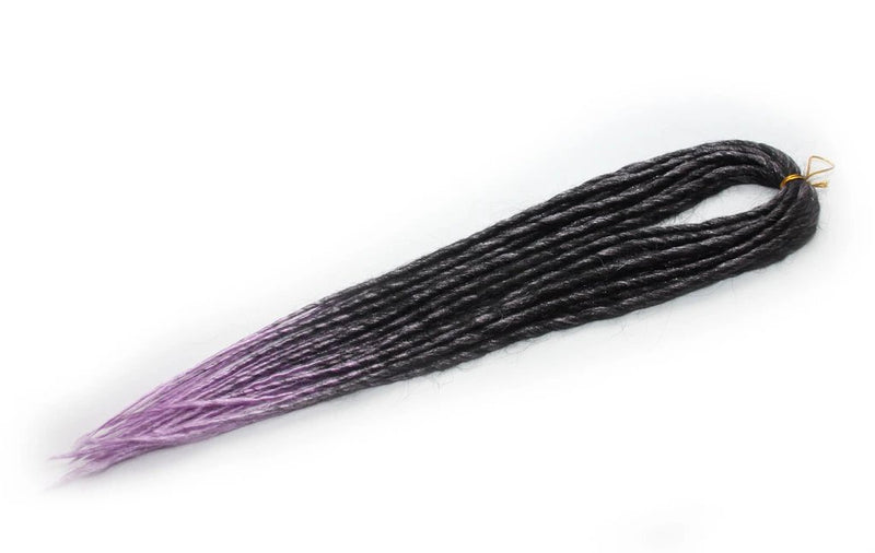Elysee Star Dreads - Ombre - Black / Light Purple