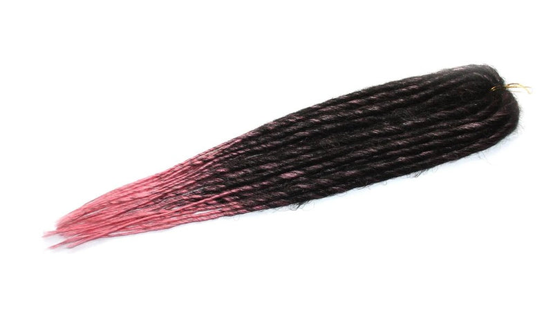 Elysee Star Dreads - Ombre - Black / Pink