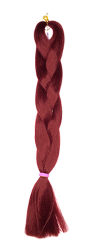 Festival Jumbo Braid - Dark Blood Red