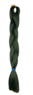Festival Jumbo Braid - Dark Olive Green