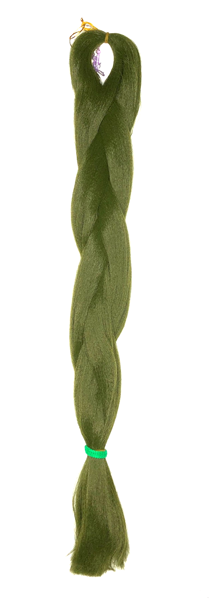 Festival Jumbo Braid - Olive Green