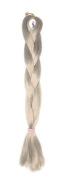 Festival Jumbo Braid - Silver Almond