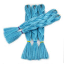 Festival Tinsel Jumbo Braid - Sparkle Blue
