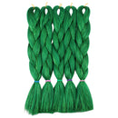 Festival Tinsel Jumbo Braid - Sparkle Green