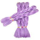 Festival Tinsel Jumbo Braid - Sparkle Lilac