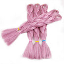 Festival Tinsel Jumbo Braid - Sparkle Pink