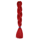 Festival Tinsel Jumbo Braid - Sparkle Red