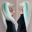 Glow in the Dark Jumbo Braid - White