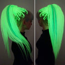 Glow in the Dark Jumbo Braid - White