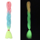 Glow in the Dark Jumbo Braid - Ombre - Cupcake