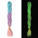 Glow in the Dark Jumbo Braid - Ombre - Raspberry Frosting