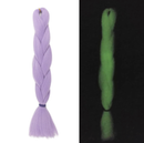 Glow in the Dark Jumbo Braid - Purple Blend