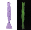 Glow in the Dark Jumbo Braid - Purple