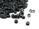Silicone Micro Rings - Black