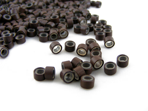 Silicone Micro Rings - Brown