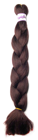 Pro Kanekalon Jumbo Braid - 99J Black Burgundy