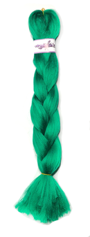 Pro Kanekalon Jumbo Braid - Dark Green