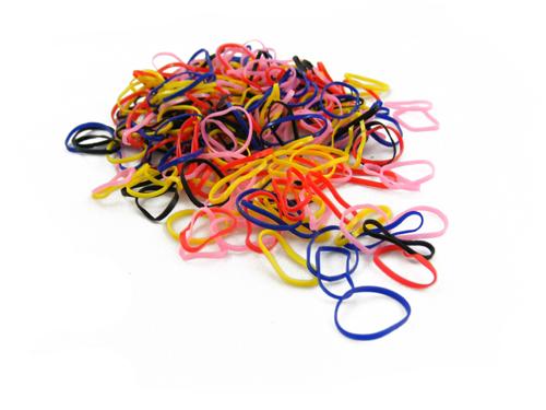 Silicone Bands - Elysee Star - Multi Colour - 250 pcs