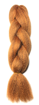 Super Soft Kanekalon Jumbo Braid - 1B / Orange (B)