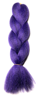 Super Soft Kanekalon Jumbo Braid - 1B / Purple (B)