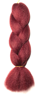 Super Soft Kanekalon Jumbo Braid - Deep Red