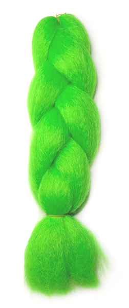 Super Soft Kanekalon Jumbo Braid - Light Green