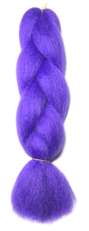 Super Soft Kanekalon Jumbo Braid - Mid Purple