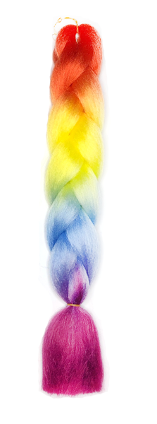 Temptation Jumbo Braid - Purple Rainbow