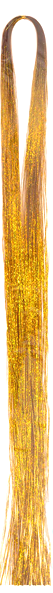 Tinsel Hair - Gold Holographic