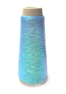 Wavy Tinsel Hair - Blue Pearl